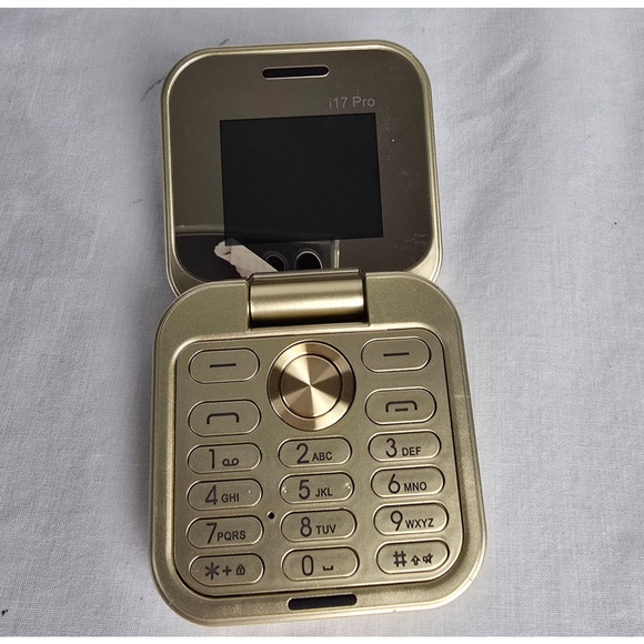 i17 Mini Palm Flip Mobile Phone 2G Dual SIM Standby Speed Dial FM Radio Voice - Picture 3 of 16